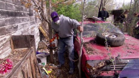 hoarding alive buried tlc forced gary sleep outside he years after house so