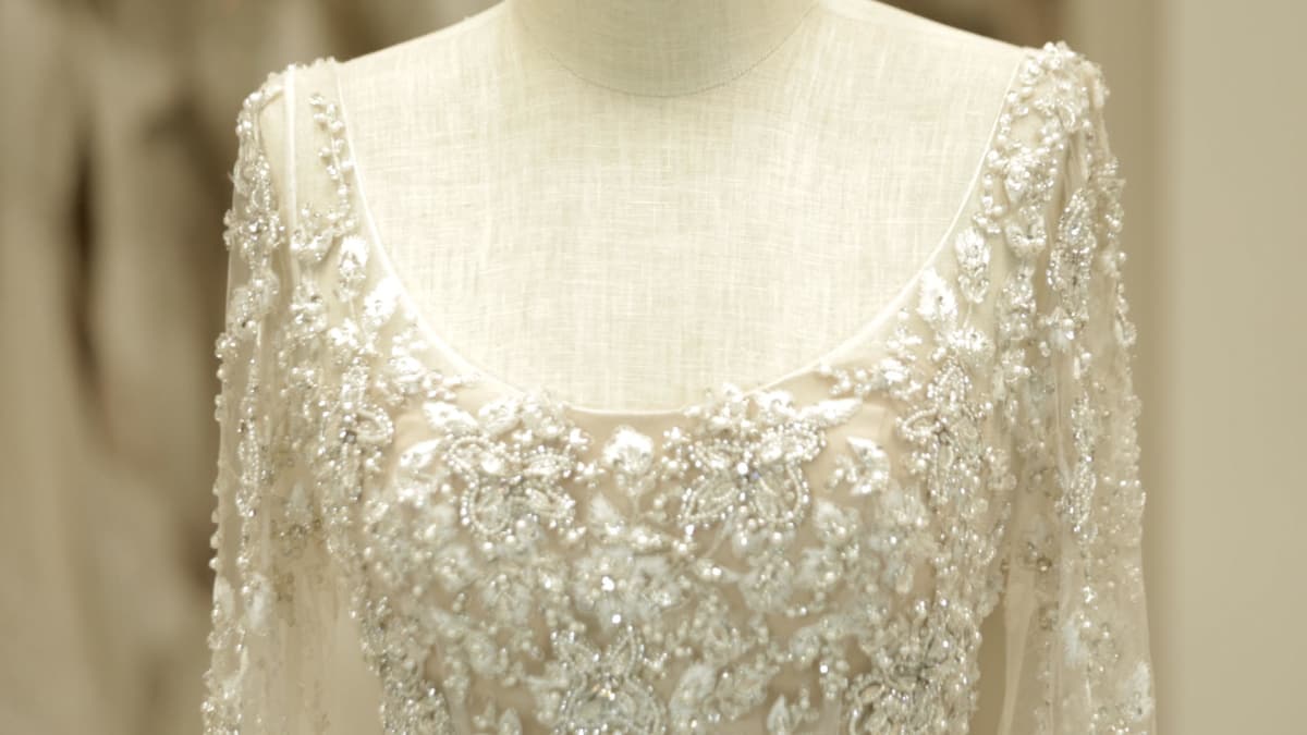 Alita Graham Beaded A Line Wedding Dress Say Yes To The Dress Tlc