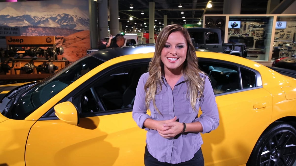 Cristy Lee with the 2017 Dodge Charger - Velocity Presents | MotorTrend