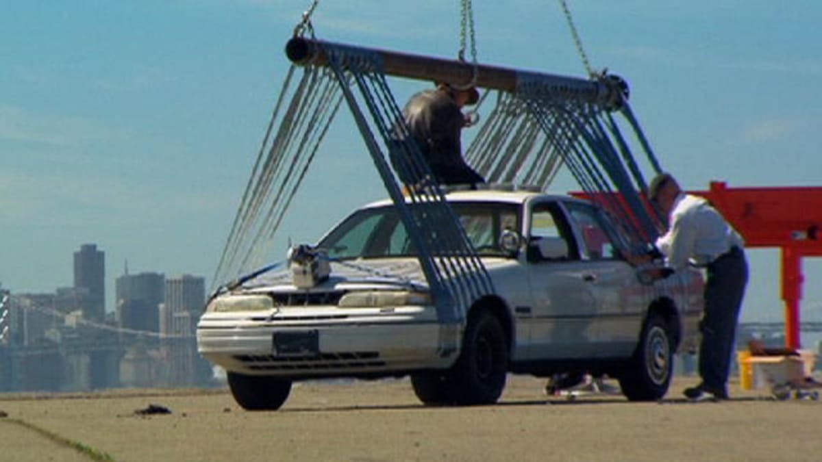 Duct Tape Car Lift MythBusters Discovery
