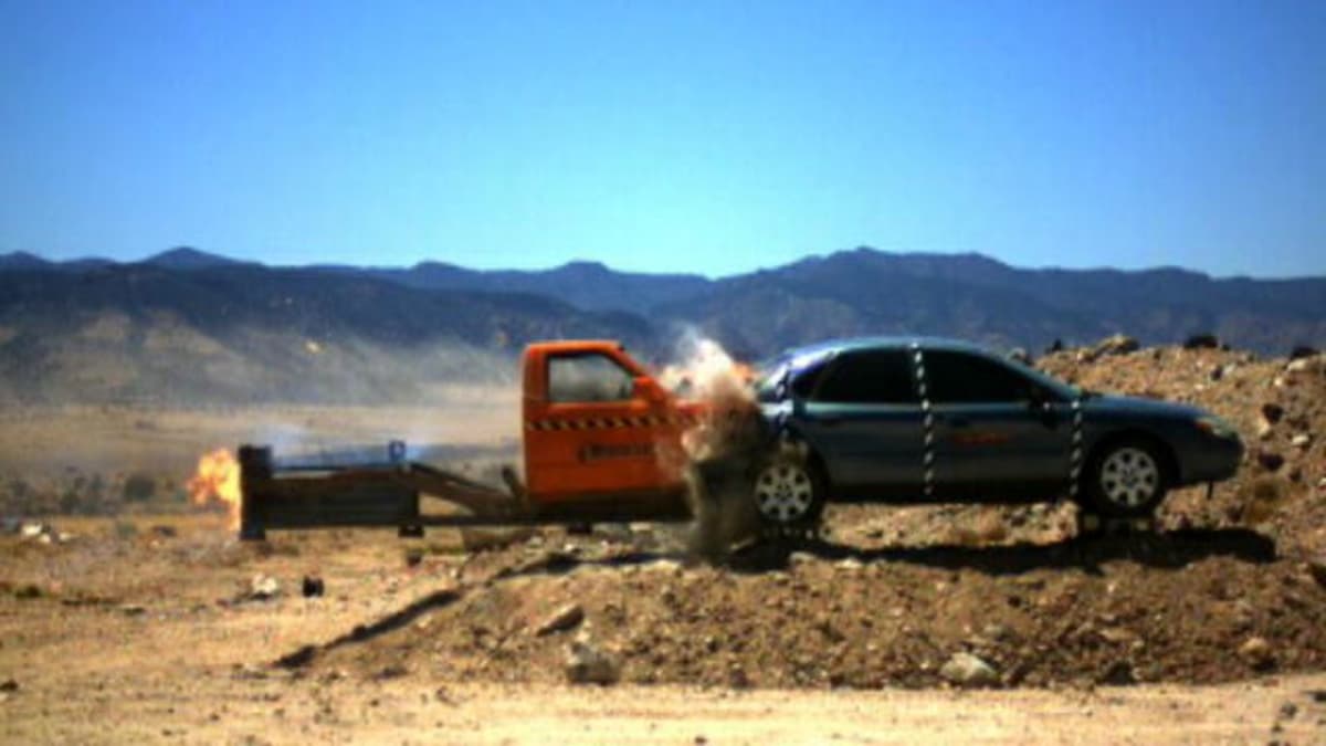 Rocket Sled Meets Binary MythBusters Discovery