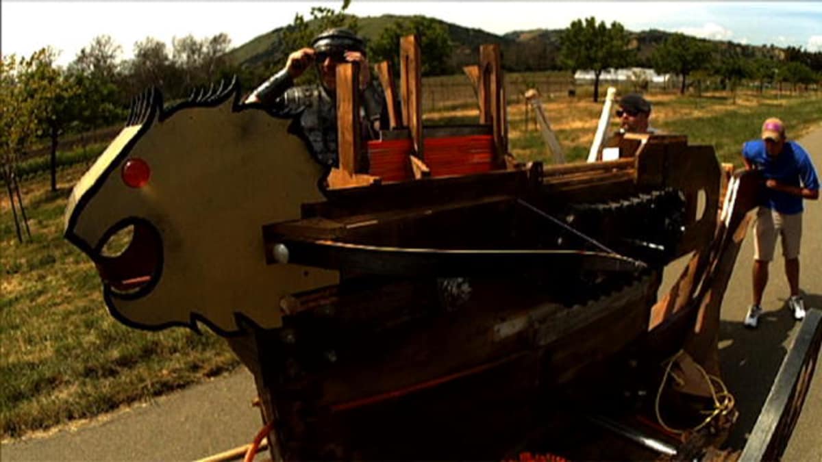 Arrow Machine Gun High Speed 2 MythBusters Discovery