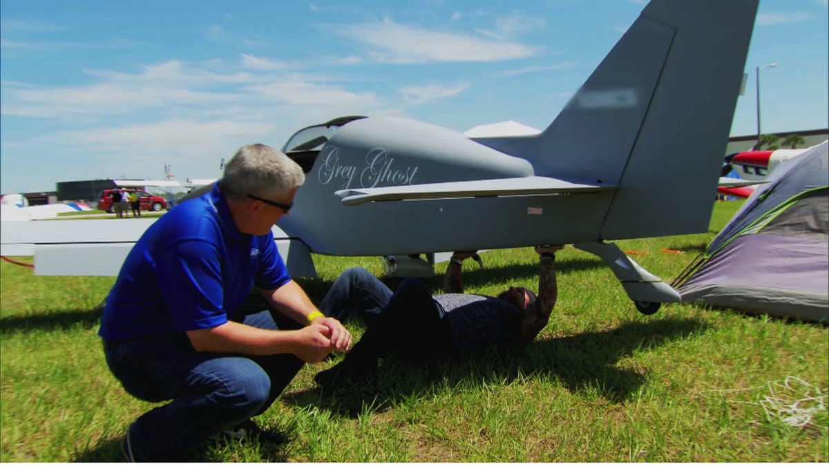 Danny's Plane Bench Press Airplane Repo Discovery