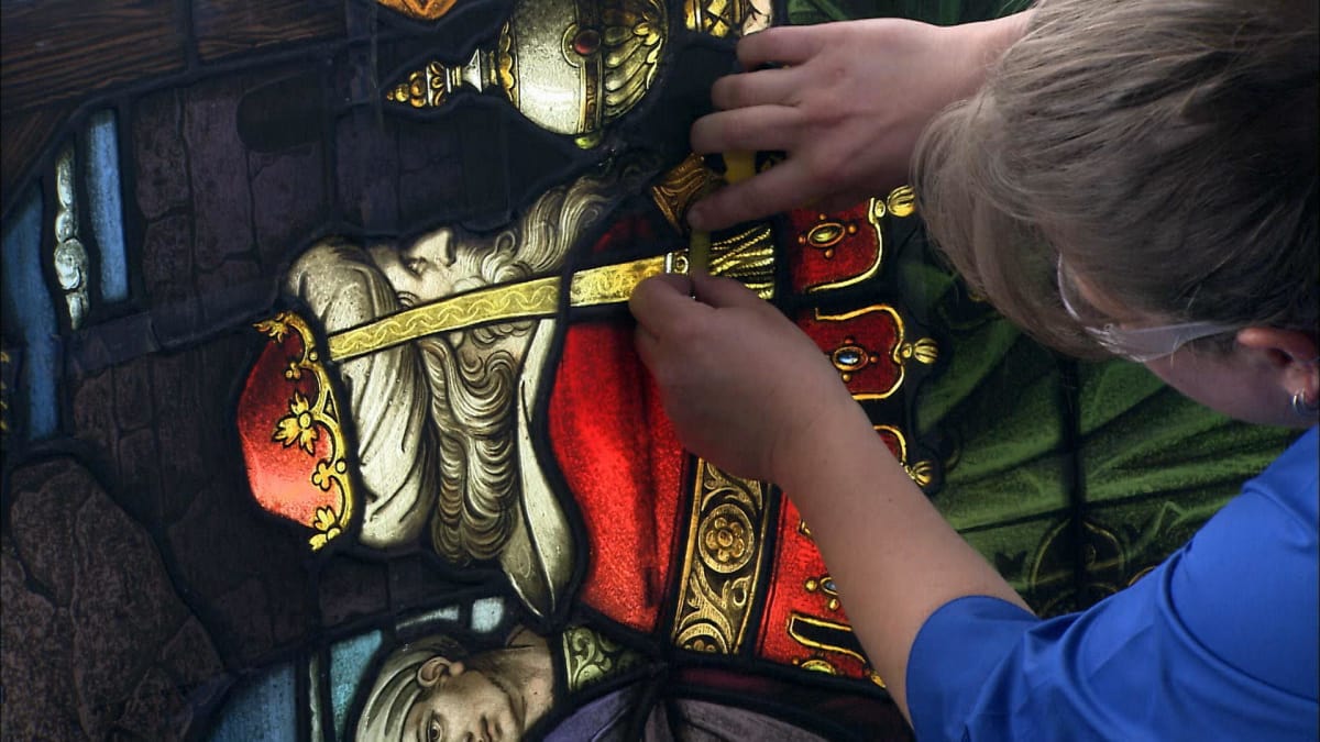 Stained Glass Restoration How It's Made Science