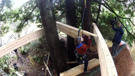 treehouse masters alex recording went kind awesome studio building into