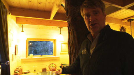 treehouse masters alex pete hideaway hippie gives exclusive tour