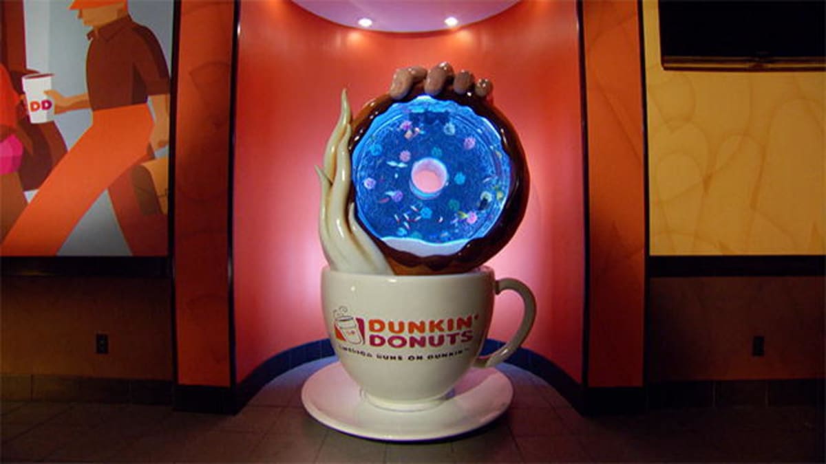 dunkin donuts stuffed animal