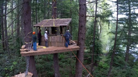 treehouse masters alex lapse emily patrick come build life