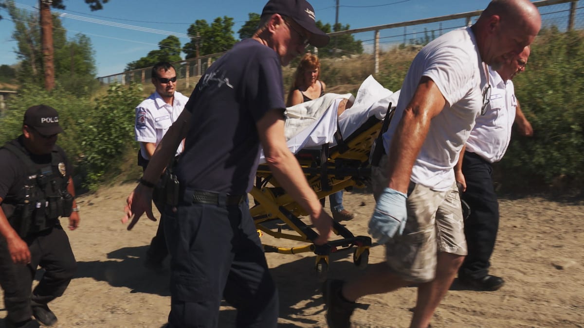Fish and Wildlife Officers Work with EMTs to Rescue a Suspect