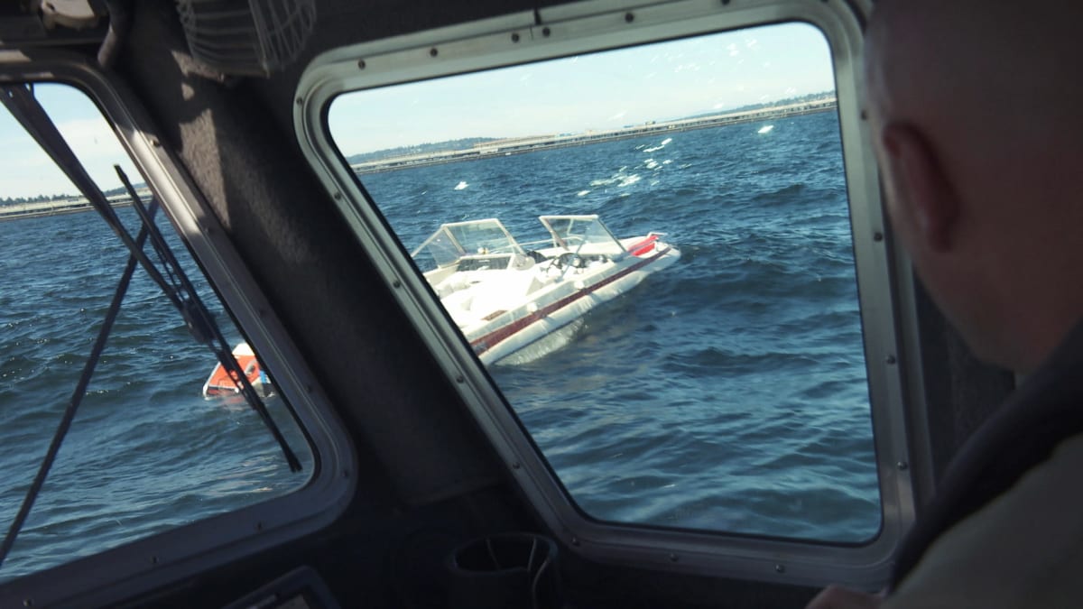 Fish and Wildlife Officers Attempt to Save Sinking Boat - Northwest Law