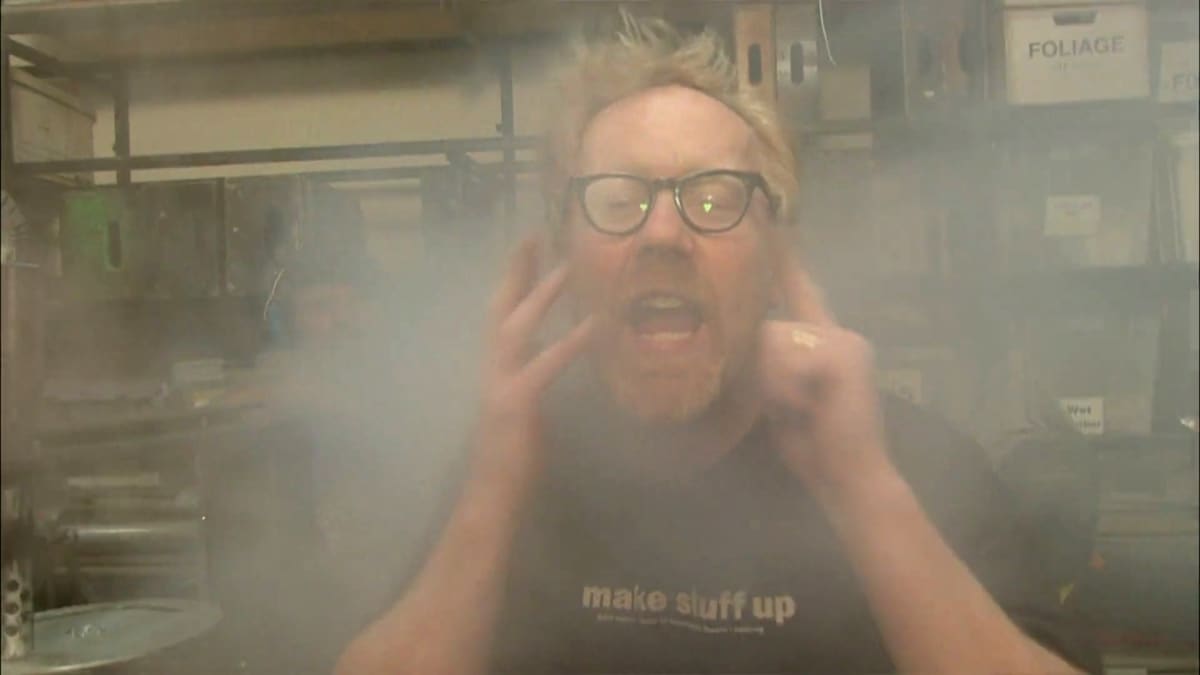 Confederate Steam Gun MythBusters on Science