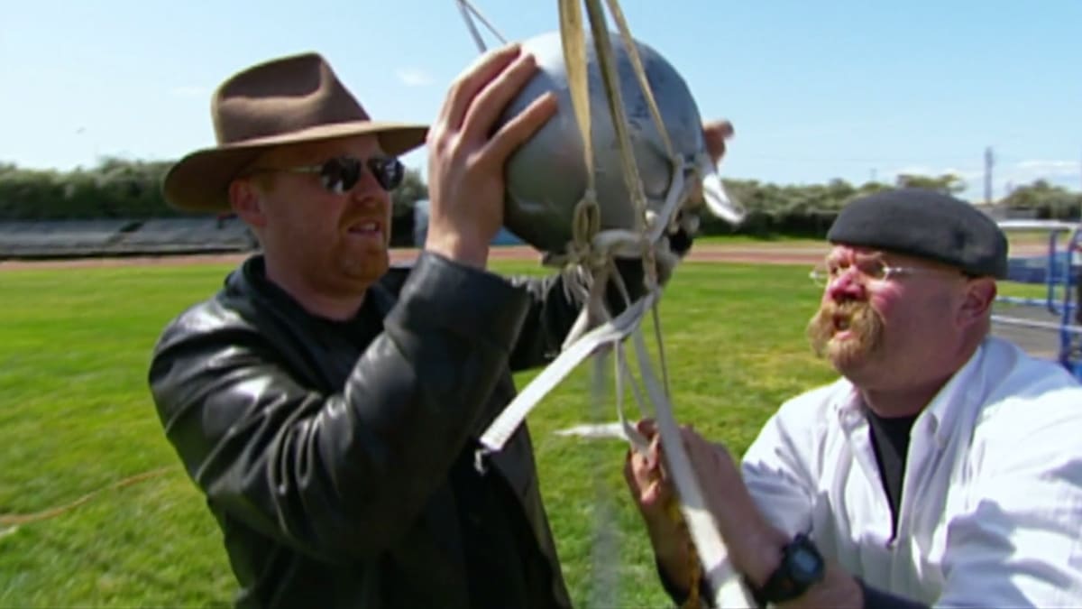 mythbusters border slingshot