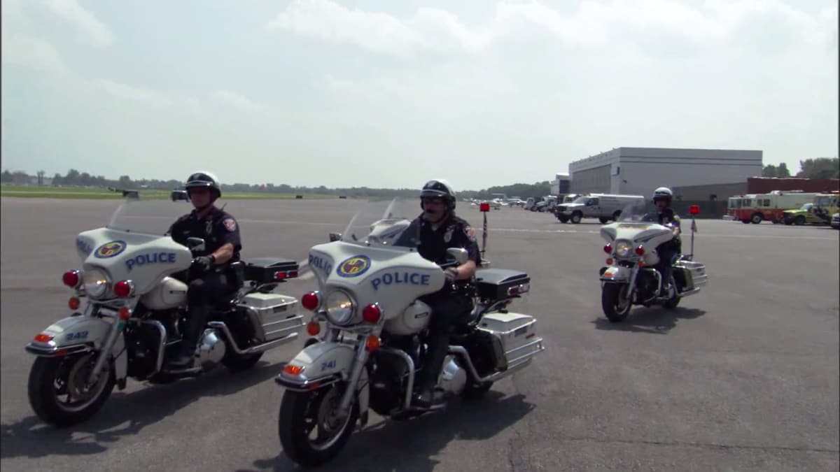 american chopper police bike