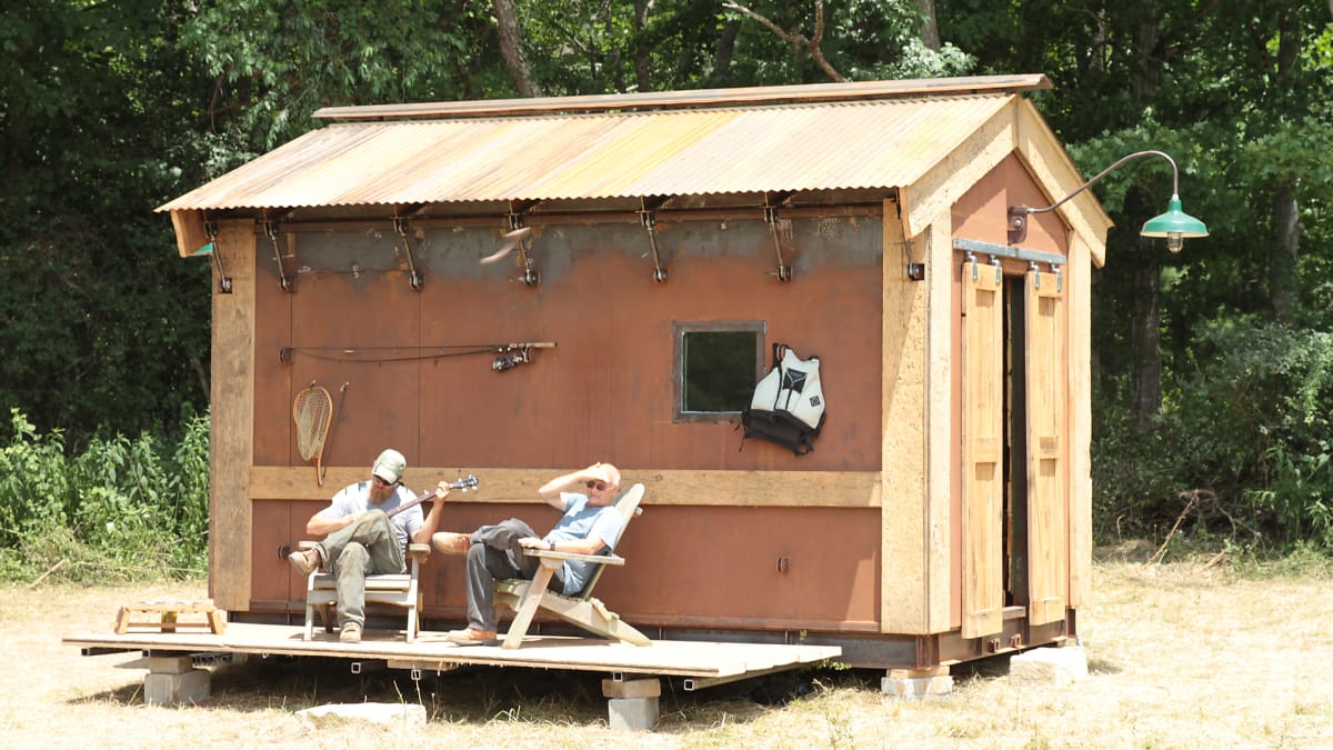 Foldable Cabin Barnwood Builders