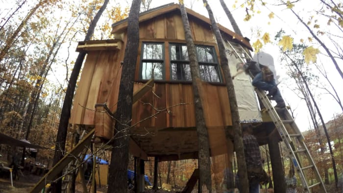 Rustic English Re Tree T Treehouse Masters On Diy Network