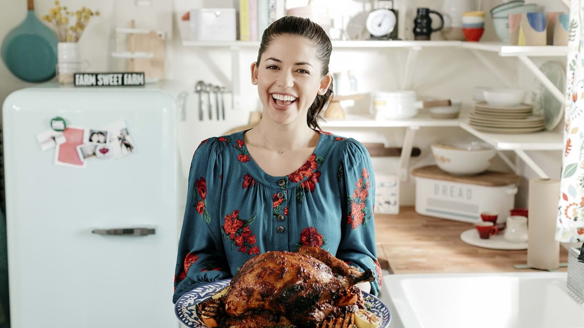 Thanksgiving Girl Meets Farm