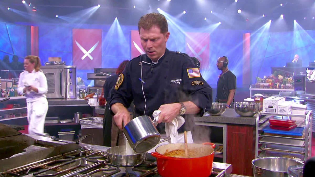 Flay vs. Pham Iron Chef America