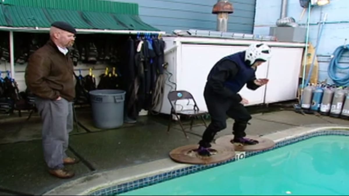 Walking on Water MythBusters on Science