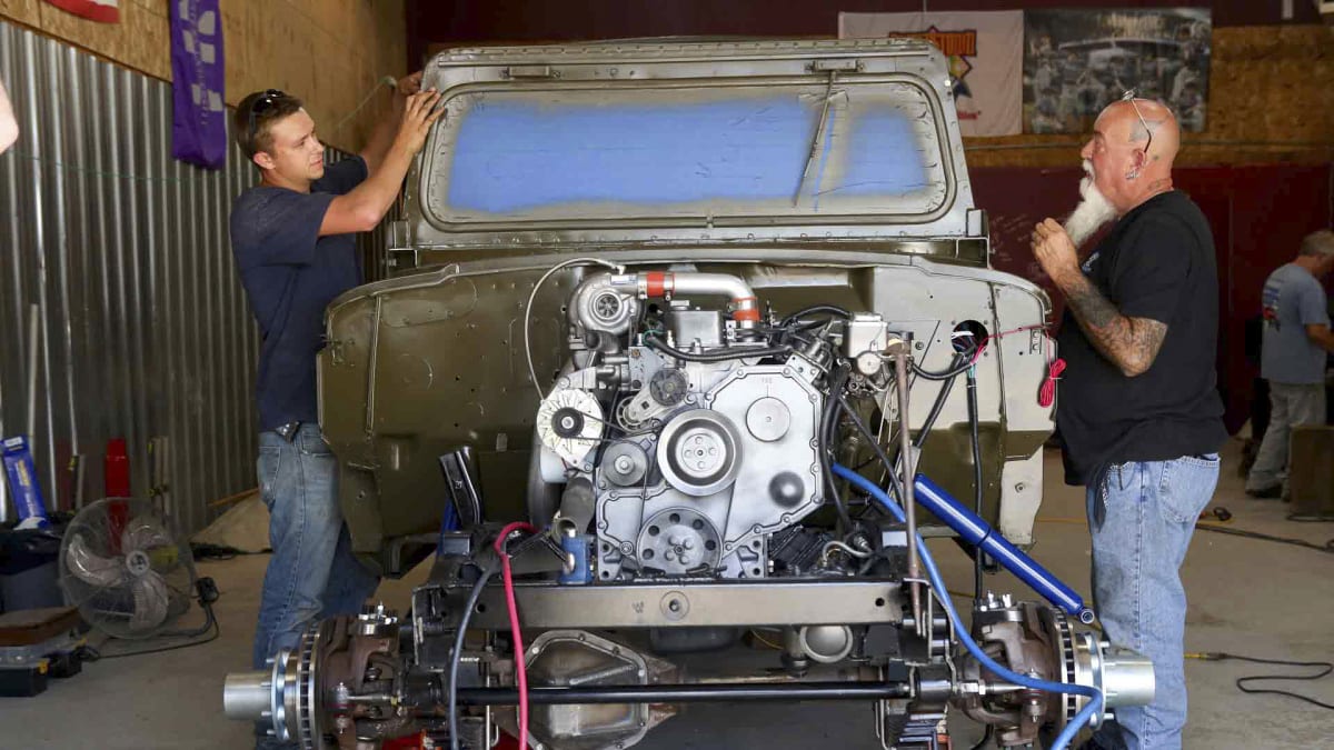 Military Restoration Garage Squad