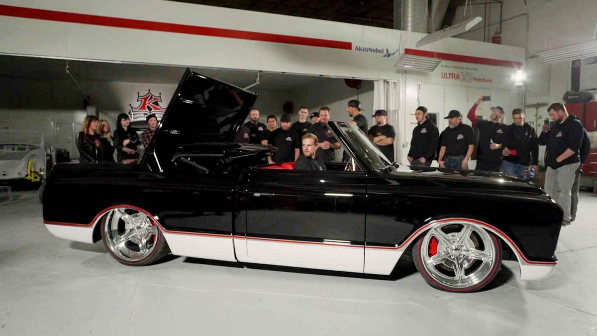 The Convertible C10 Bitchin' Rides