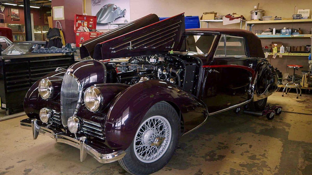 Delahaye Finale Restoration Garage